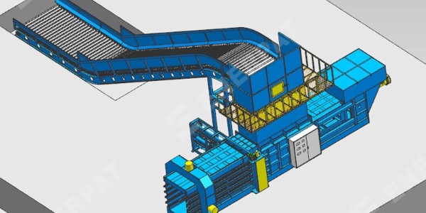 帶你認識恩派特全自動廢紙箱壓縮打包機特點