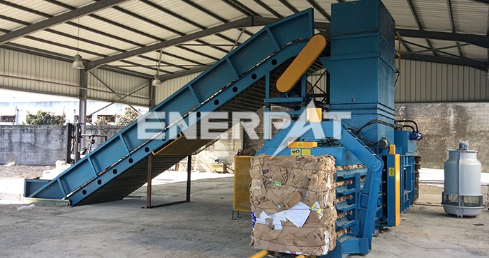 廢紙板壓縮打包機