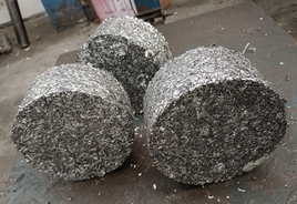 絲狀鐵屑壓餅機