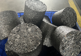 團狀鐵屑壓餅機