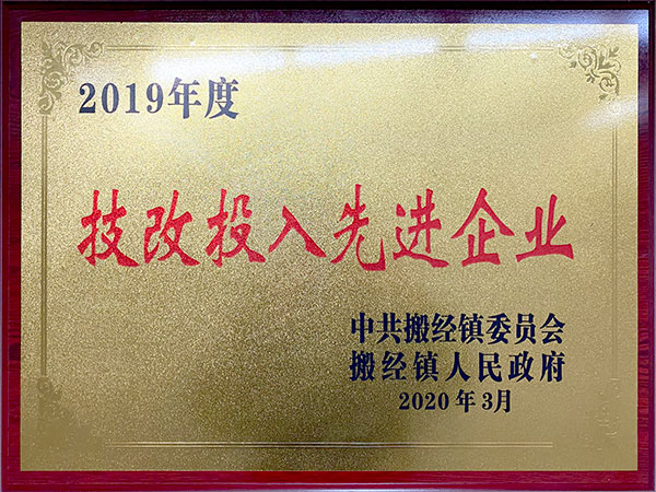 恩派特-先進企業證書