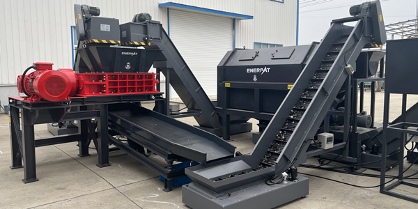 設(shè)備升級 | 恩派特廢舊濾油器回收處理線，資源循環(huán)利用再提速！