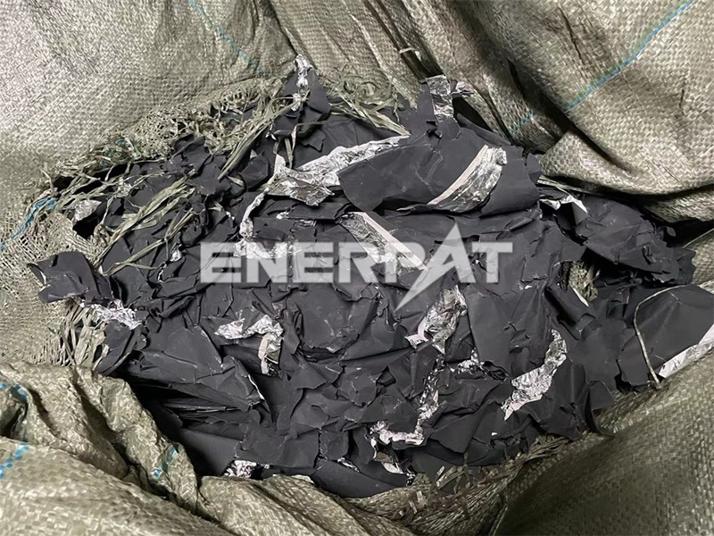 鋰電池極片破碎機