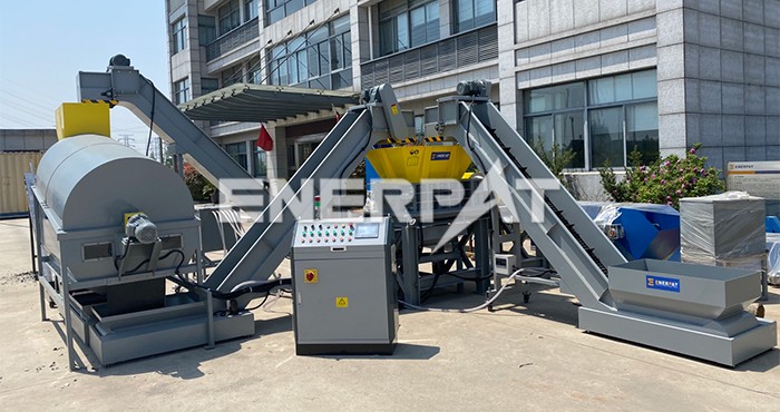 濾油器破碎分選線